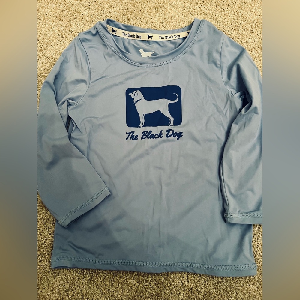 The Black Dog Blue Rashguard 18 months